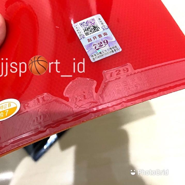 ❅ Karet Bat Pingpong Karet Bet Pingpong Rubber Bet 729 CROSS ORIGINAL ISI SEPASANG ☪