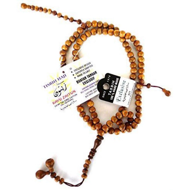 tasbih azzikroh bahan kayu gaharu , kaokah, bajo, kynam, biji poco, black onyk original kayu bertuah