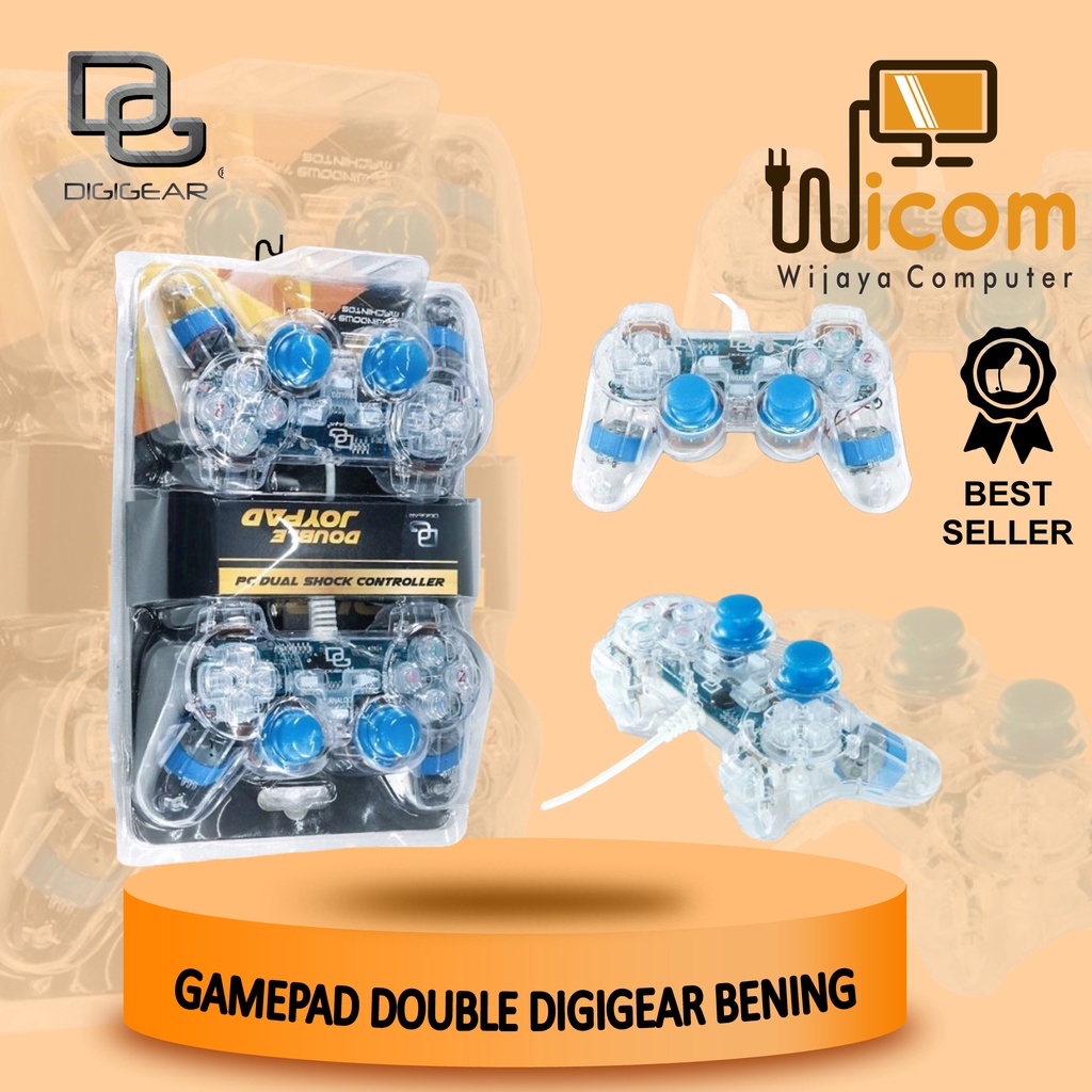 GAMEPAD DOUBLE/TRANSPARAN USB DIGIGEAR