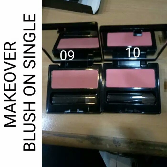 make over blush on single