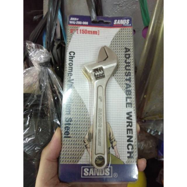 Kunci Inggris | Adjustable Wrench SANDS ukuran 24" (600mm)
