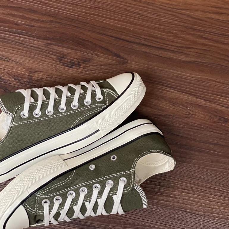 Sepatu Converse 70s OX Hijau Olive / Converse 70s Low Army Olive / Converse 70s Olive Premium / Conv