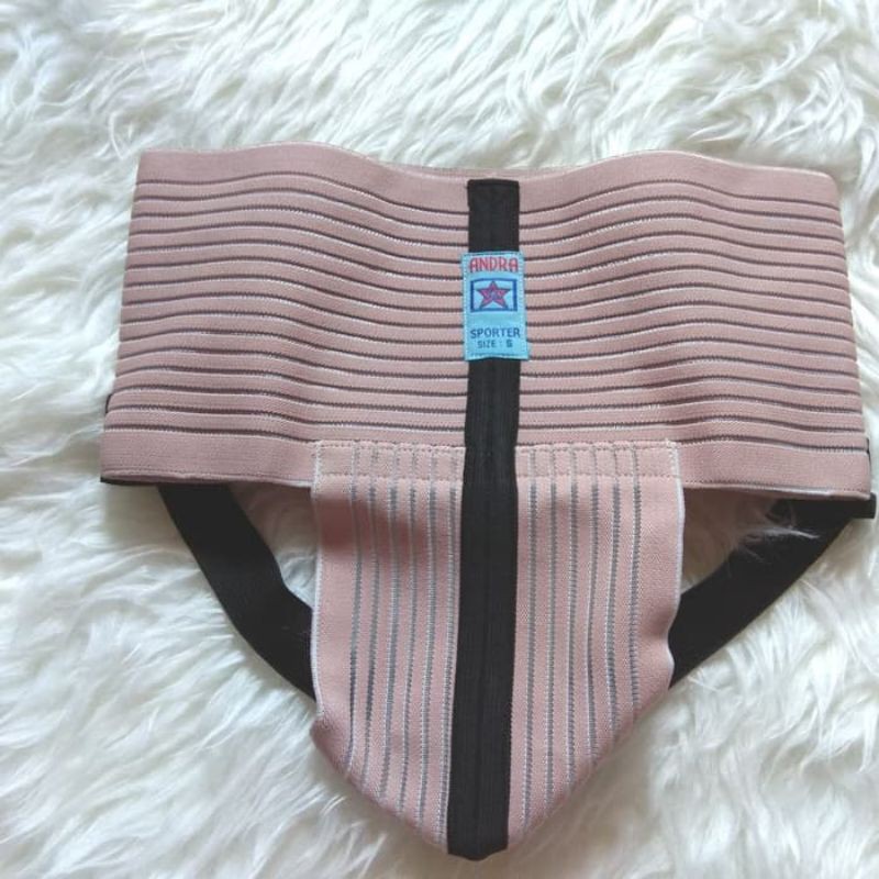 SUPPORTER  SEMPAK HERNIA  PENAHAN PERUT  PRIA