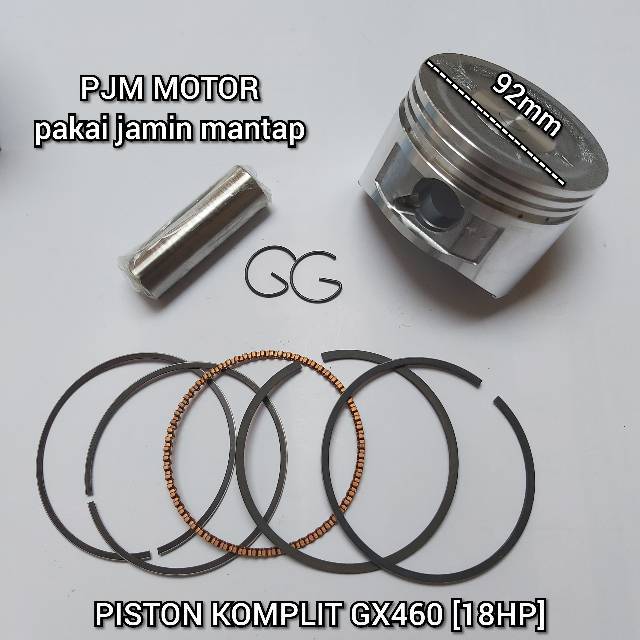 Piston Seher Komplit Mesin Gx460 18Hp Honda Genset 7000w 8000w 7kw 8kw