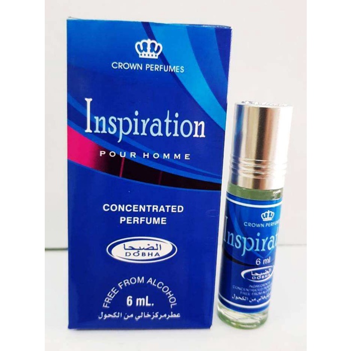 INSPIRATION Parfum DOBHA 6ml Minyak Wangi Roll On NonAlkohol