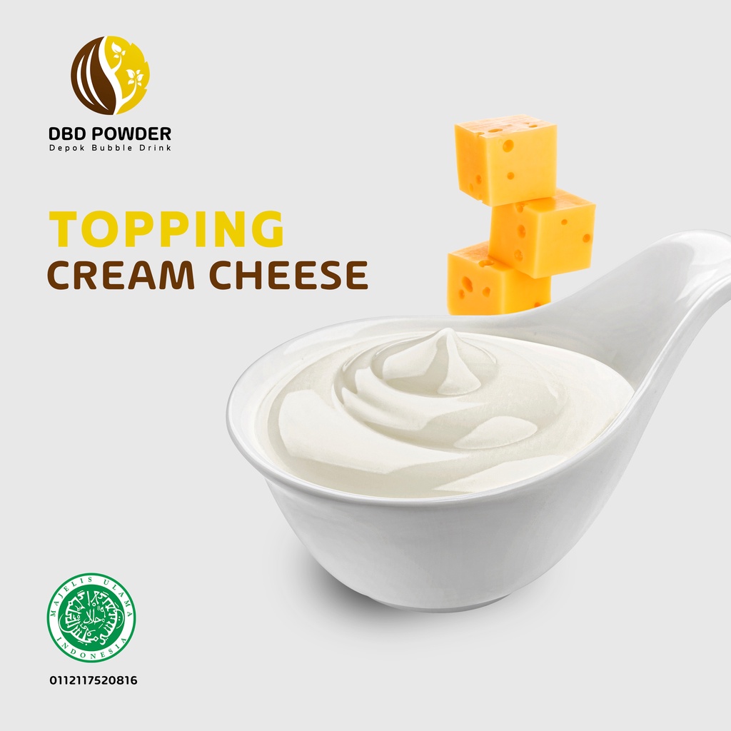 

Topping Cream Cheese - Topping Cheese Cream (Kemasan 500gr)