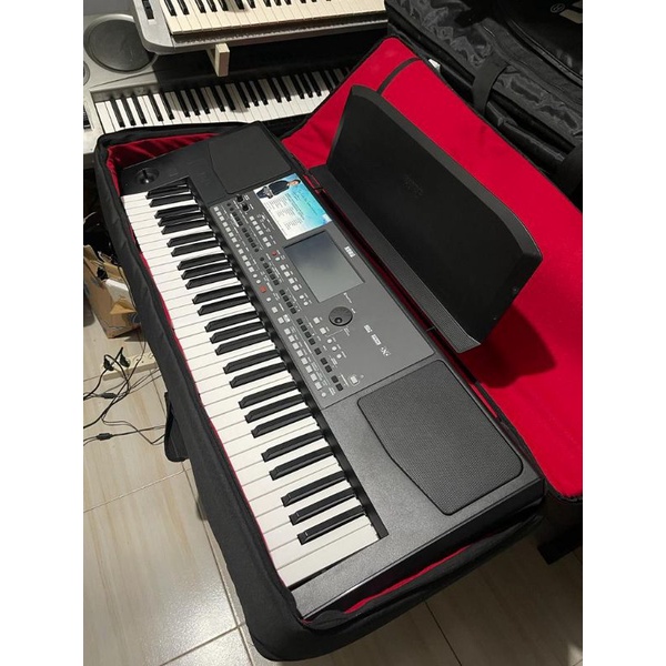 KEYBOARD PA 600 VERSI 2 LIKE NEW SEGEL ATAS BAWAH