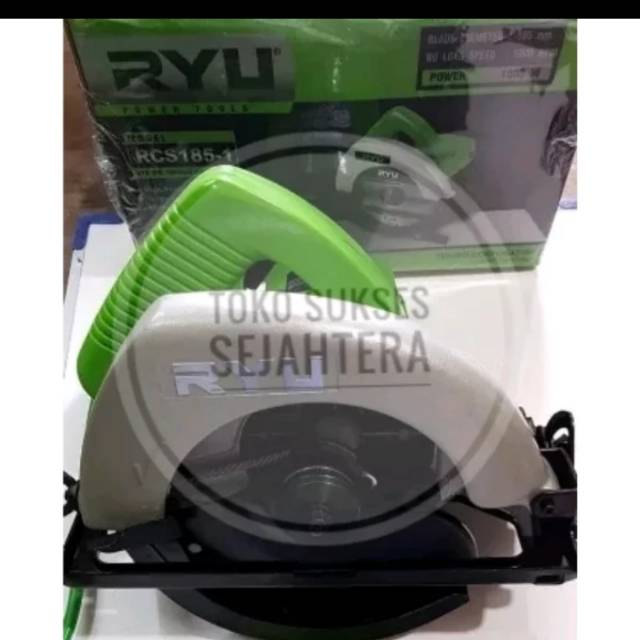 RYURCS 185-1 Circle Ryu / Mesin Circular Saw / Mesin Circle Gergaji Potong Kayu 7 inch RCS 185-1/ Mesin Potong Kayu MURAH ORIGINAL BERGARANSI