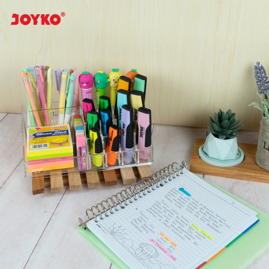 

DESK SET ORGANIZER JOYKO DS-42 | TEMPAT ALAT TULIS BENING