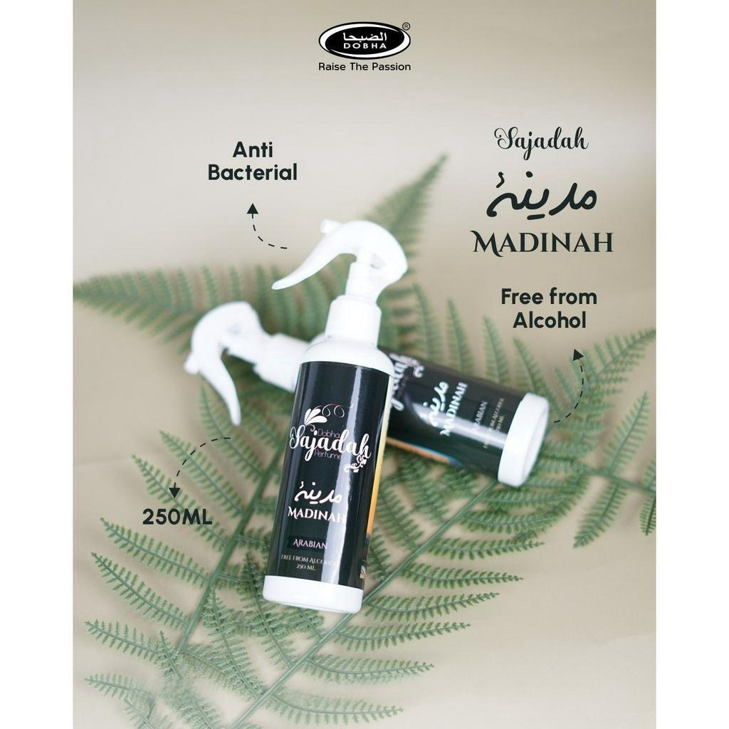 Dobha Parfum Sajadah Karpet Gorden Anti Bakteri 250ml Aroma Madinah