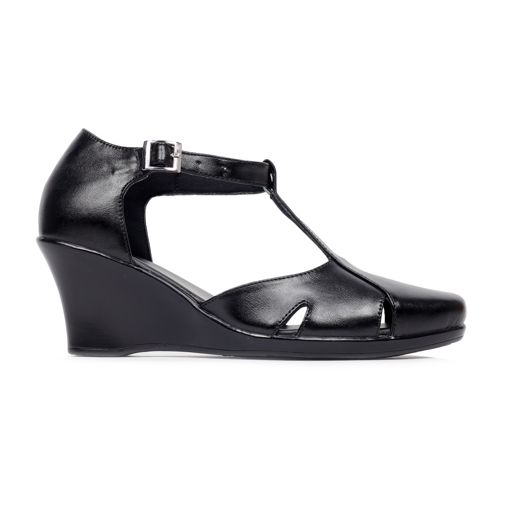 ELIRA Ester Black - Sepatu Pantofel Wanita