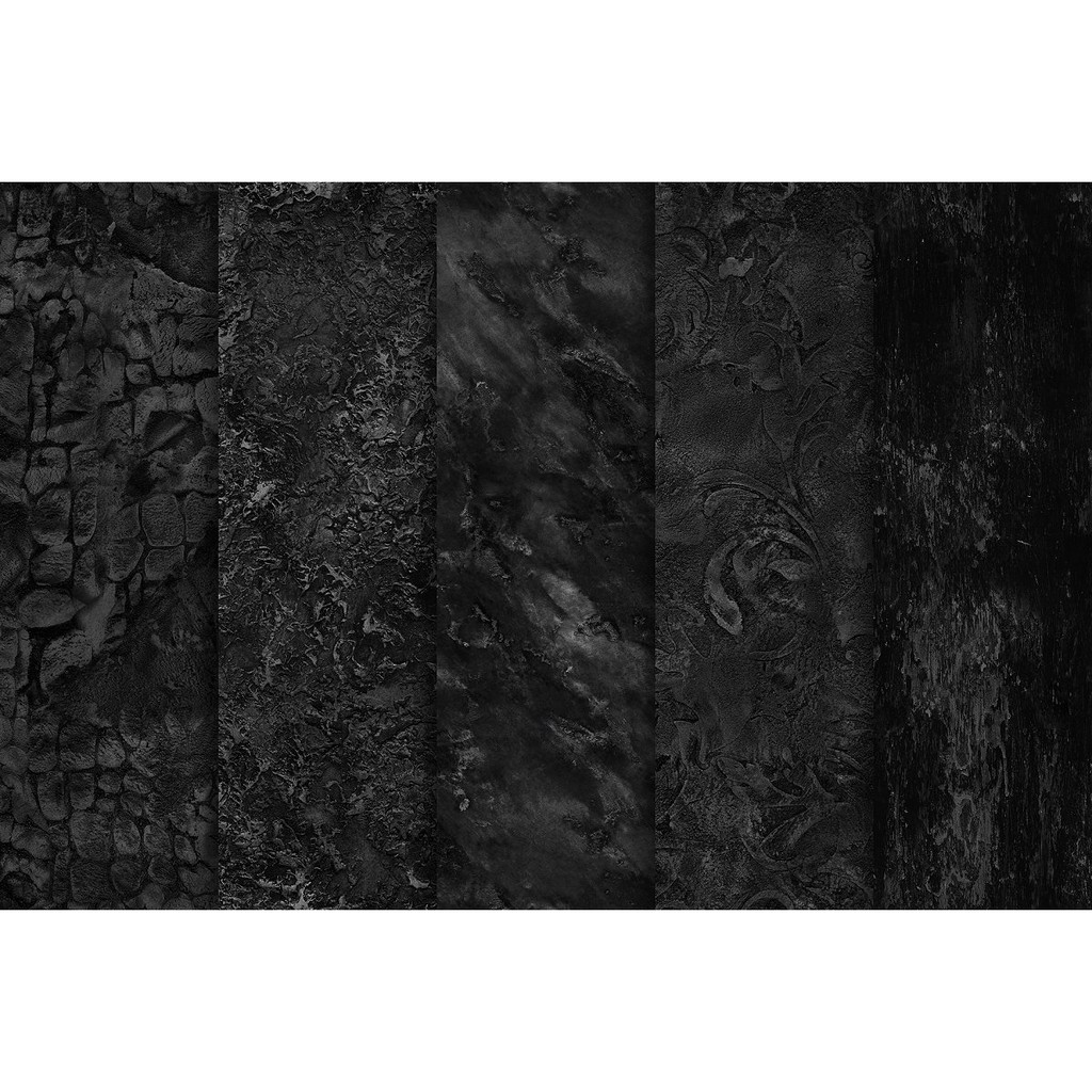 40 Seamless Black Textures - Photoshop