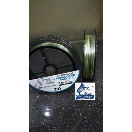 SENAR PE DAIWA EMERALDAS X8  UVF EMERALDAS DURASENSOR 8BRAID 150M