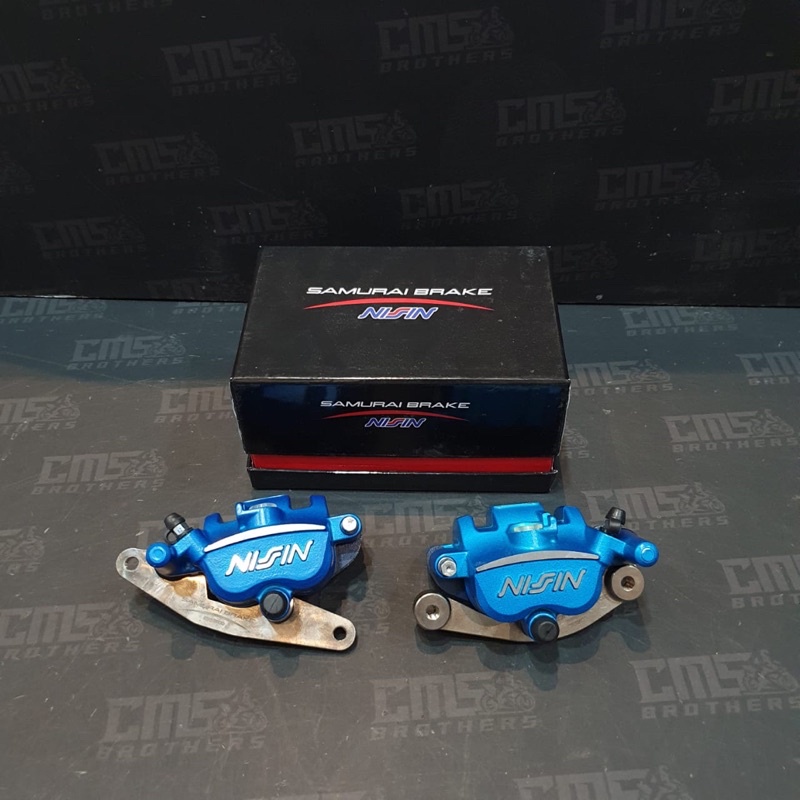 Kaliper Nissin Depan Belakang 2 Piston Disc 220mm Honda PCX