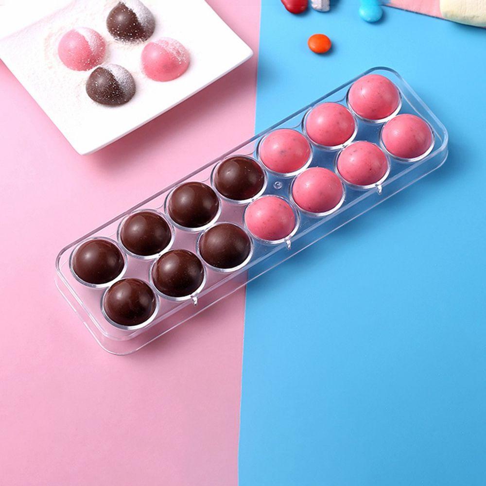 [Elegan] Cetakan Coklat 14lubang Reusable Awet Bakeware Fondant Candy Gummy Coklat Jelly Handmade Bakery Tool