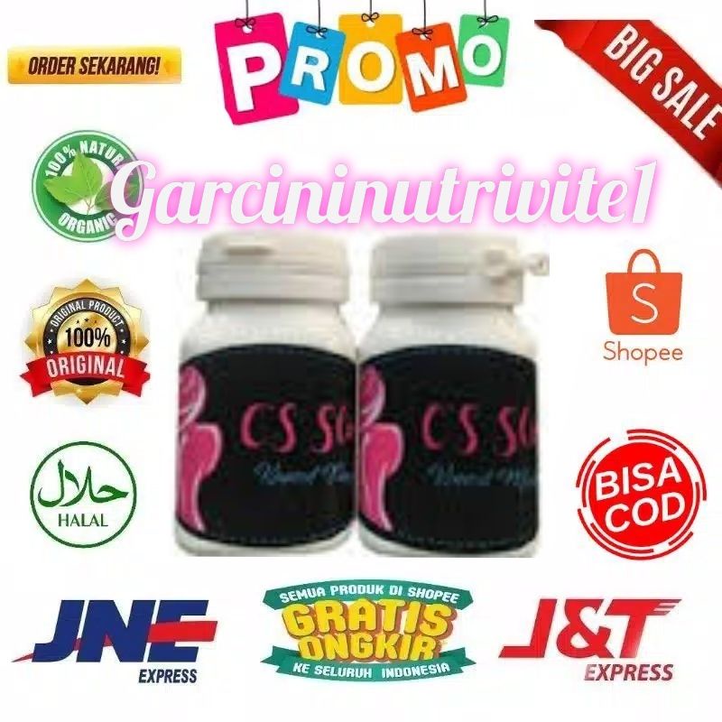 CS SLIM OBAT DIET HERBAL ORIGINAL OBAT PELANGSING ALAMI HERBAL ASLI