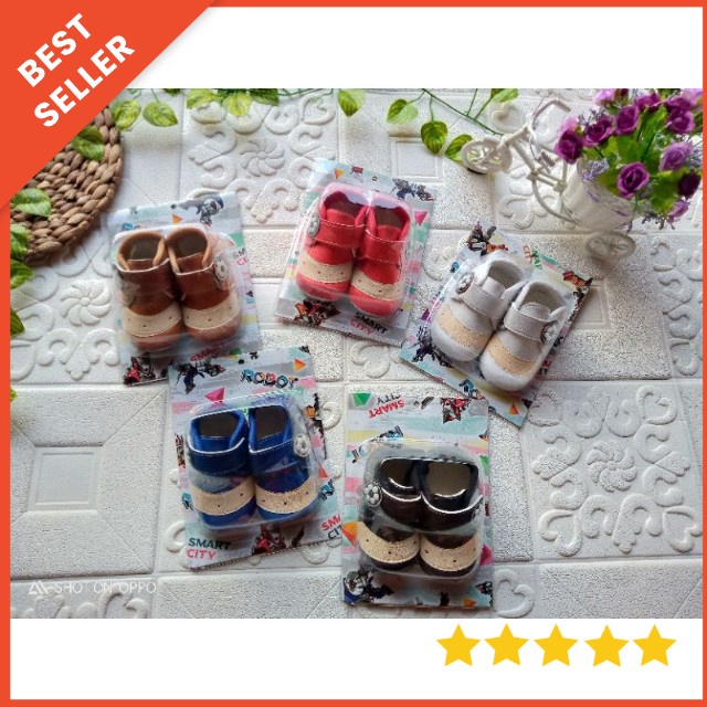 [0-12 bulan] sepatu prewalker bayi cowok termurah terlaris / sepatu sneaker anak cowok 0-12 bulan sepatu bayi laki laki tayo