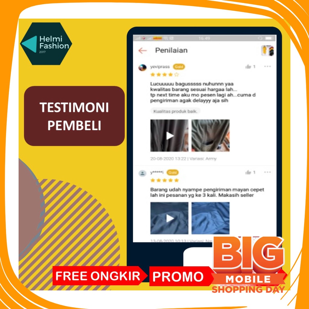 Plisket Jins Dnim MEkar biru merah hitam kuning hijau putih abu /  Baju Kaos Wanita Lengan Panjang C