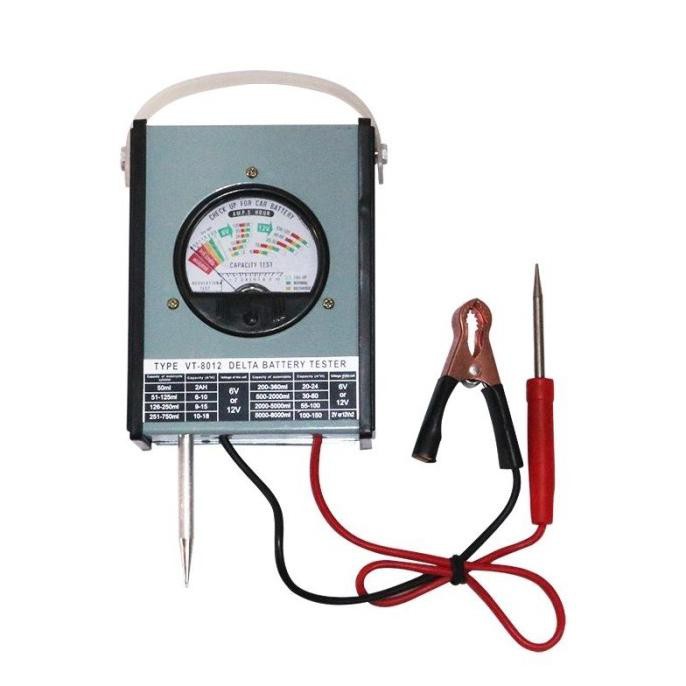 Baterai Battery Tester DELTA FUKUSHIMA Alat Tes Aki Accu Analog ORI