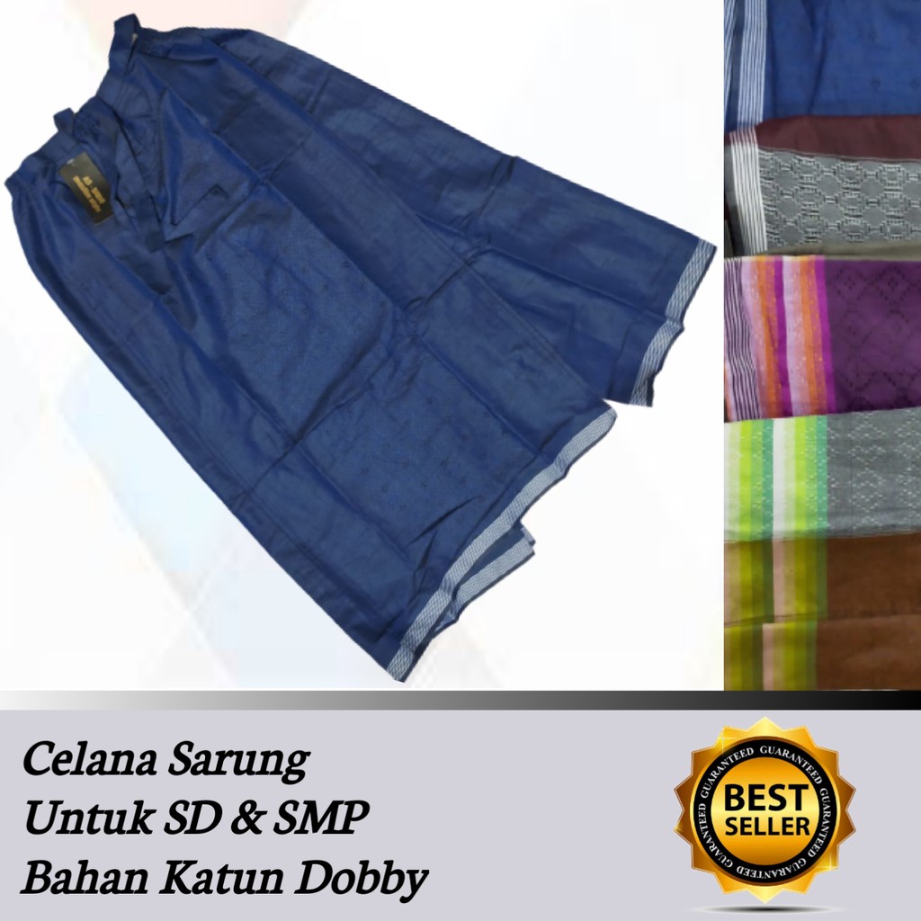 Celana Sarung Anak TK,SD,SMP Bahan Katun Dobby/Harga Grosir/Best Seller/Bisa COD