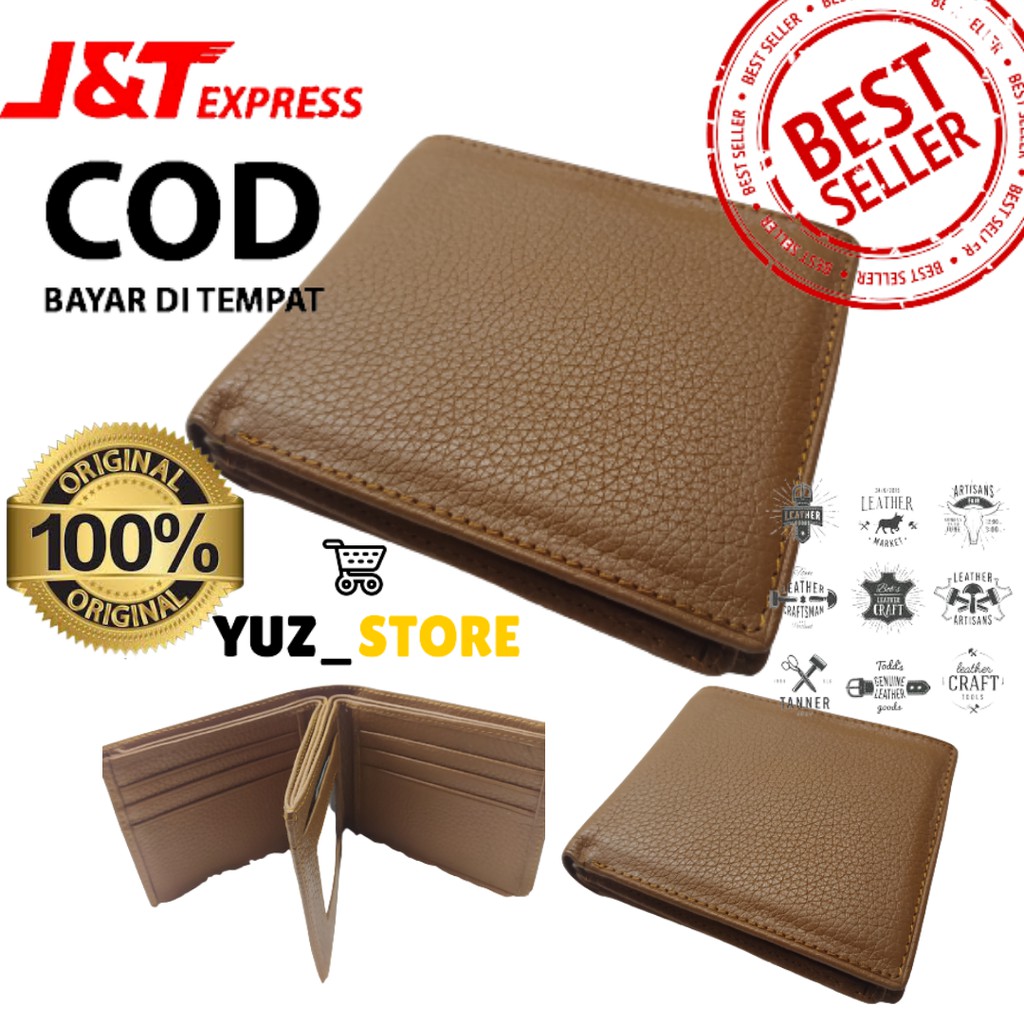 DOMPET KULIT SAPI ORIGINAL  3 DIMENSI