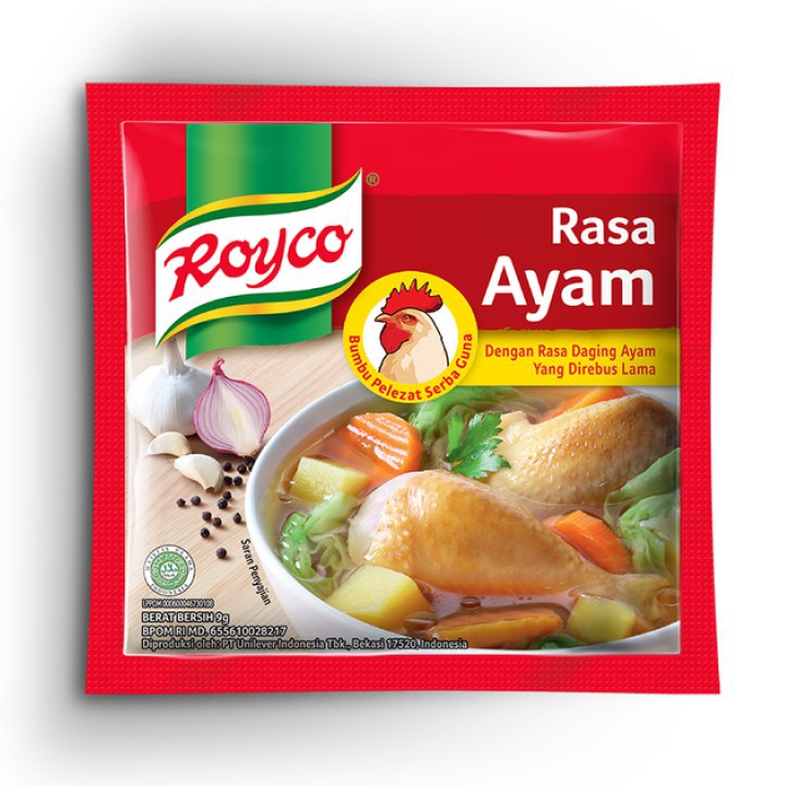 Royco 12 sachet / Kemasan Praktis 8-9 gram / Paket Ekonomis