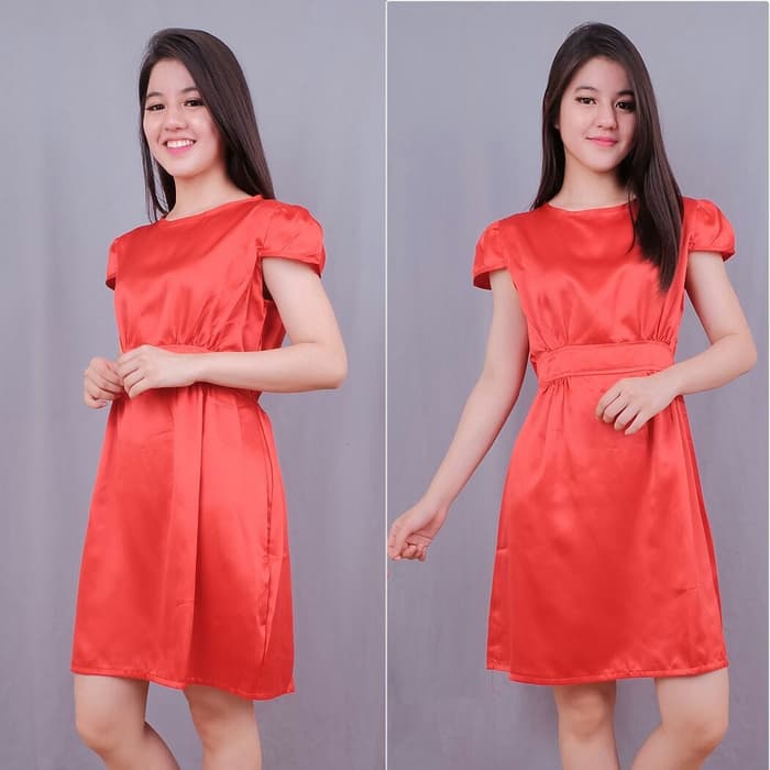 GL MD line Baju dress wanita cewe busui kerja kuliah gereja kondangan pernikahan natal imlek sincwee