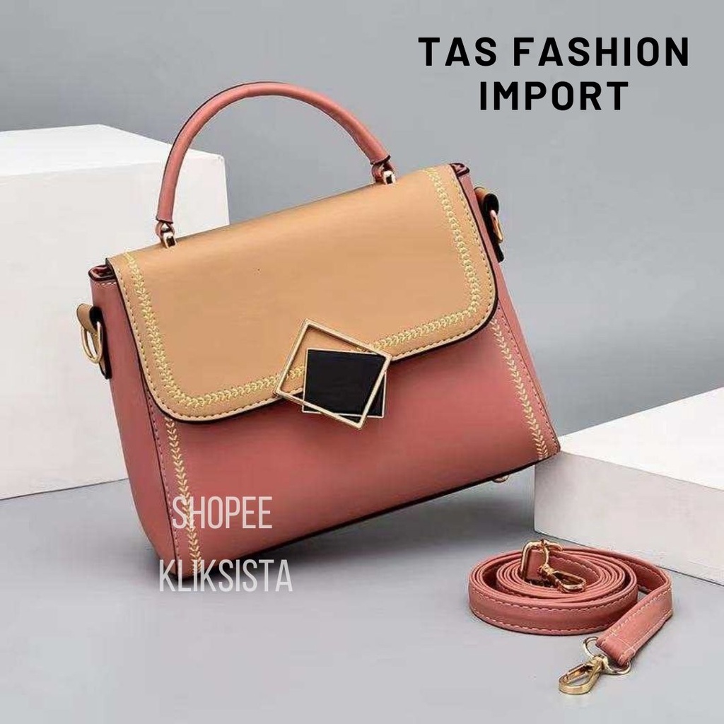 Tas Branded Wanita Import Fashion Kekinian Terbaru Slempang Kerja Selempang Batam Mini Murah Pesta Kondangan Elegan Ibu Undangan RH-705402