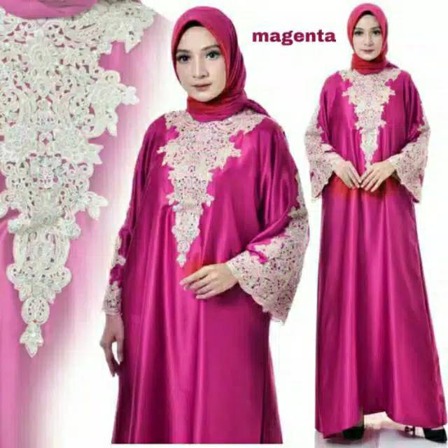 KAFTAN INNARA ZAFINA KAFTAN CANTIK PREMIUM PAYET BORDIR GAMIS FASHION MUSLIM BEST