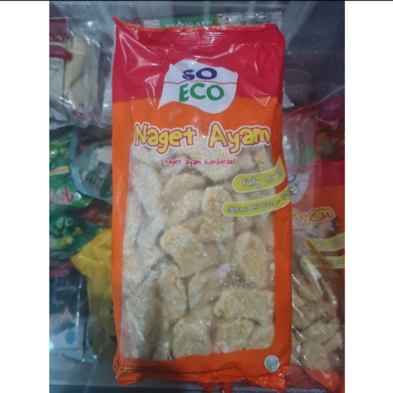 

SoEco Nugget Ayam1Kg/Chicken Nugget/So Nice Economis Frozen Food Karawang