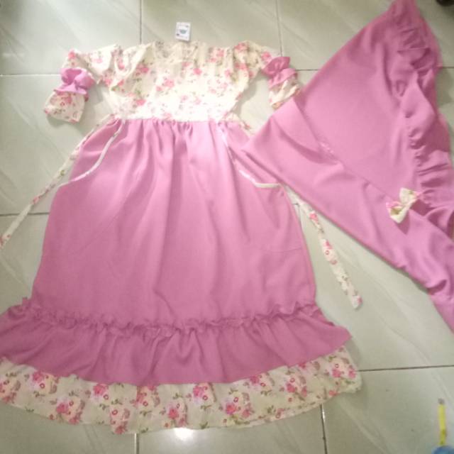 Set Gamis tanggung #(anak&Remaja)