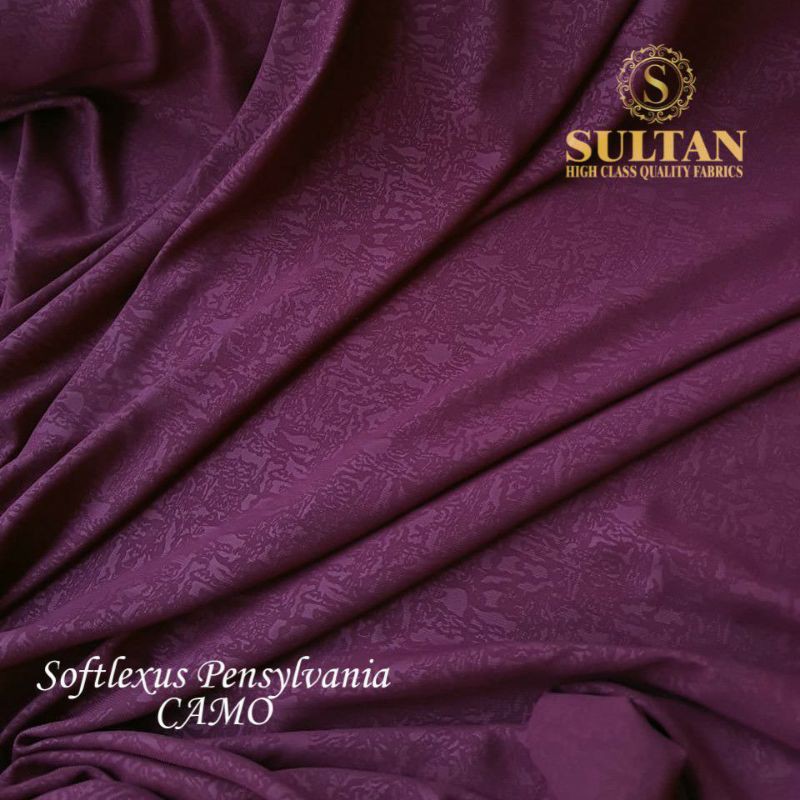 Kain Abaya Sultan Soft Lexus Pennsylvania/Vampy Red motif Camo