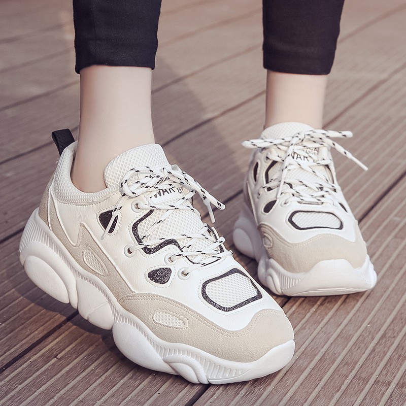 Sepatu Wanita Import sepatu Olahraga Perempuan Sepatu putih Cewek Terbaru SP-037