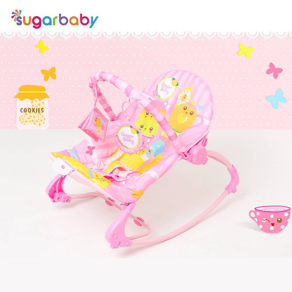 [Bouncer bayi Indonesia] Bouncer sugarbaby MY ROCKER SUGAR BABY 3 STAGES BABY BOUCHER