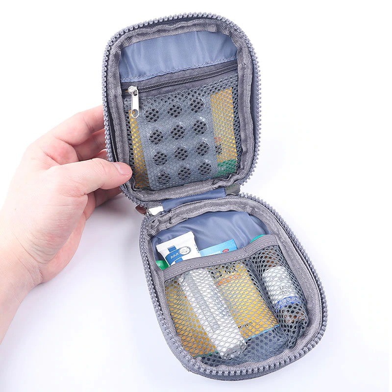 Tas Travel Obat P3K Medical First Aid Kit - D1018 - Gray