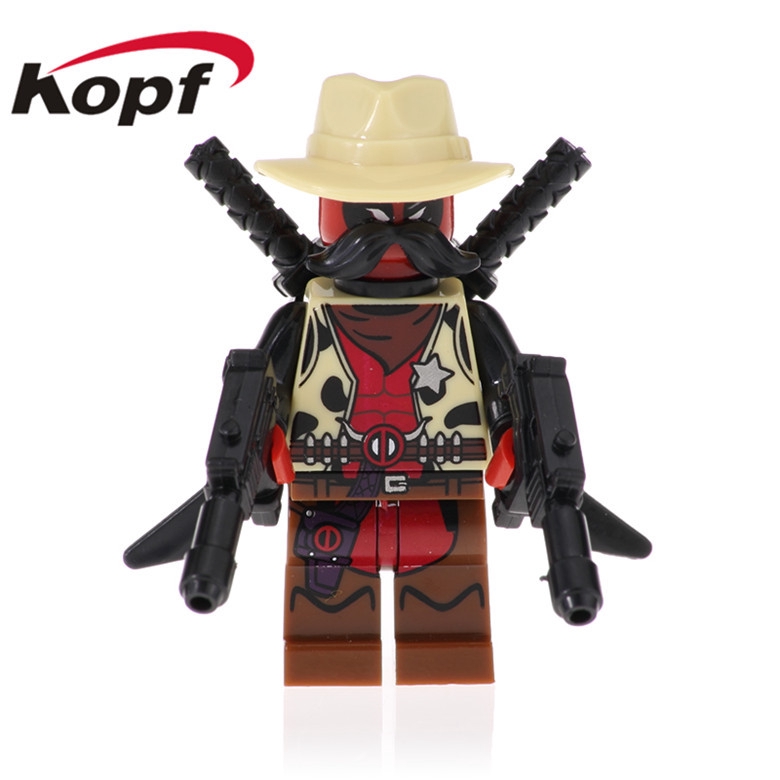 lego cowboy deadpool