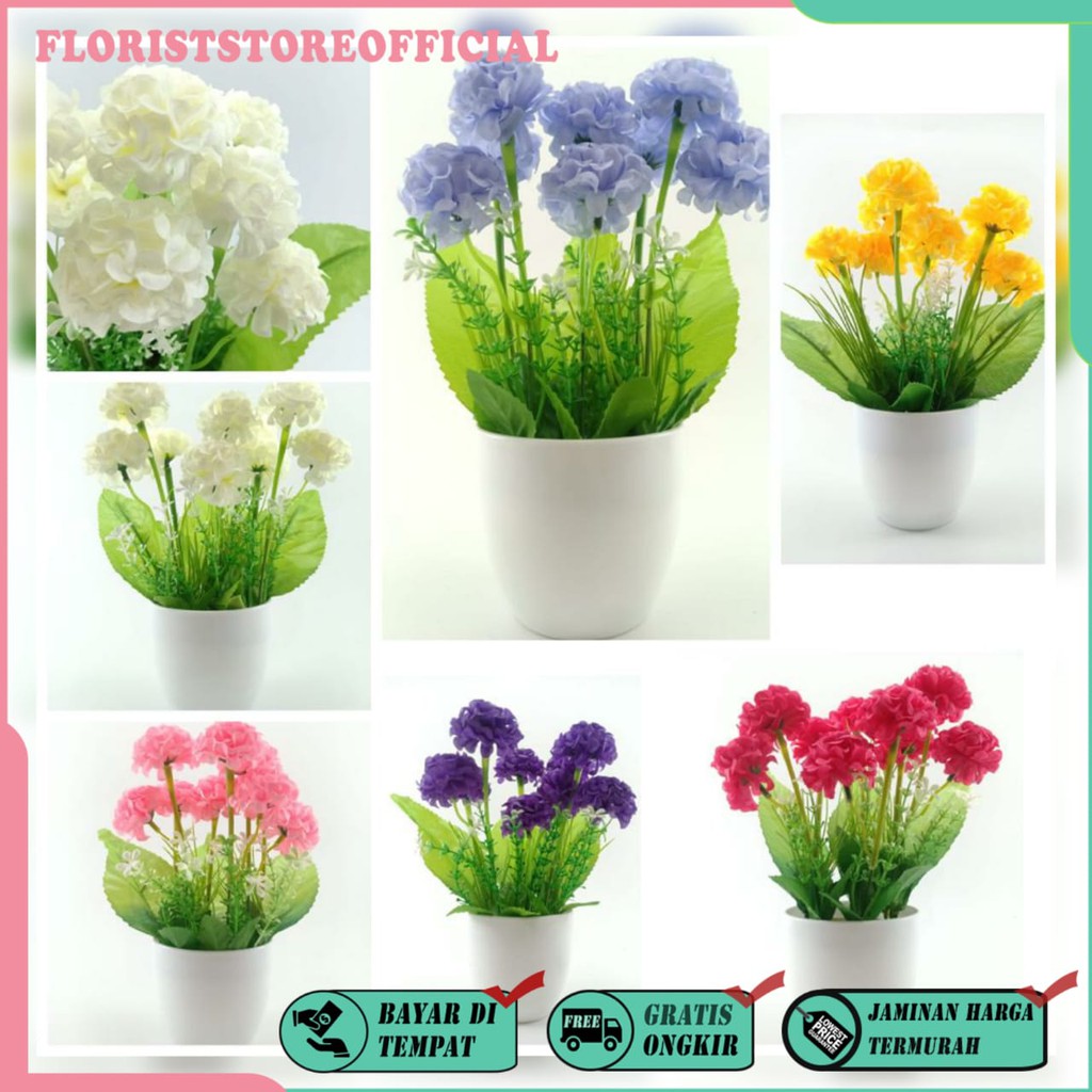 COD BUNGA PLASTIK BUNGA PAJANGAN IMITASI BUNGA ARTIFISIAL BUNGA DANDELION TANAMAN HIAS  BR2210