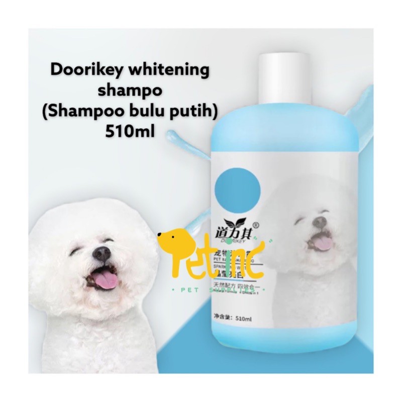 Doorikey whitening shampoo 510 ml (shampoo bulu putih)