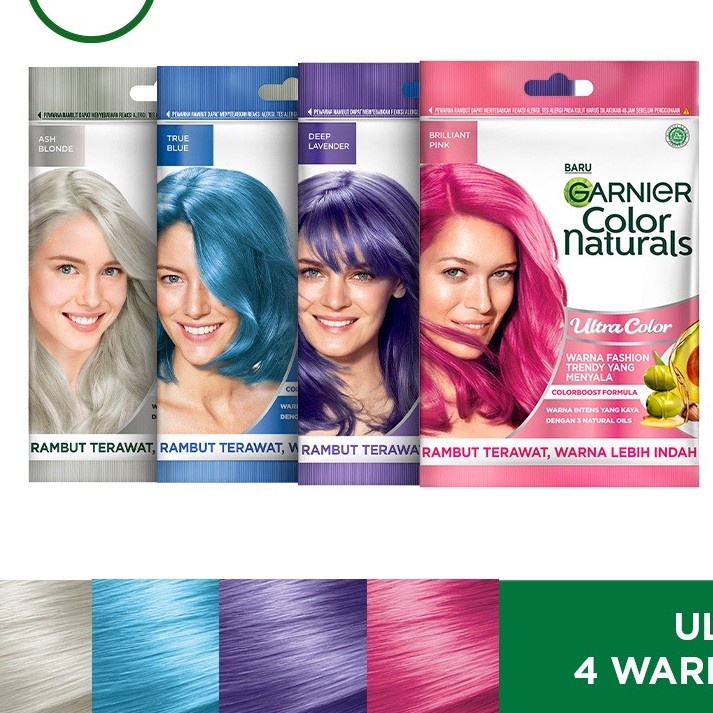 GARNIER Color Natural Ultra Color Hair Color Semir Rambut Warna Pastel