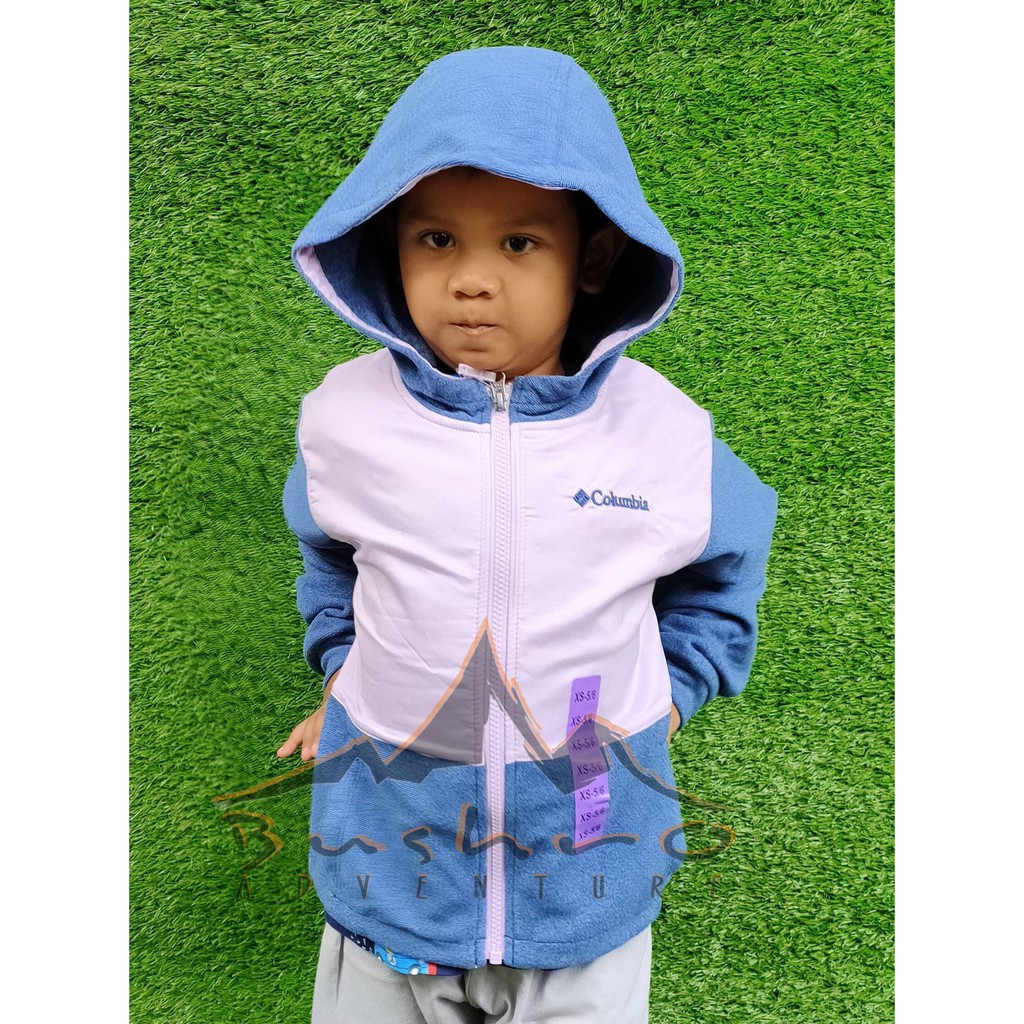 Jaket Columbia Outdoor kids atau Jaket Gunung Columbia Anak Full Zip