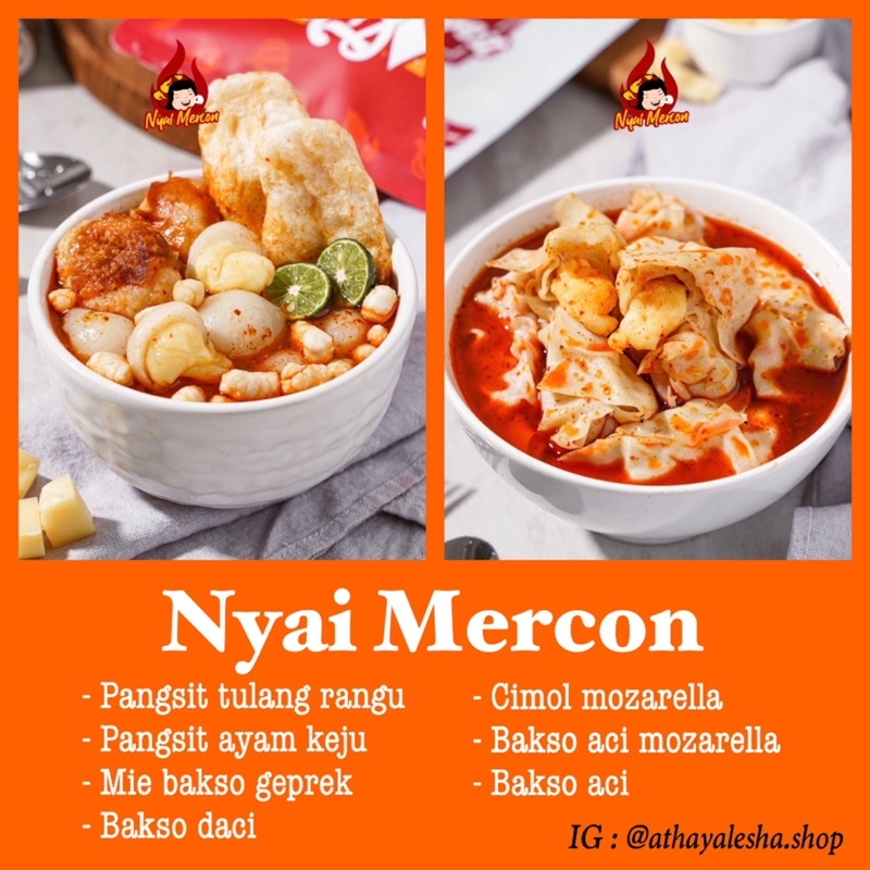 

Nyai Mercon / Jajanan / Cemilan Viral Pangsit tulang rangu ayam keju