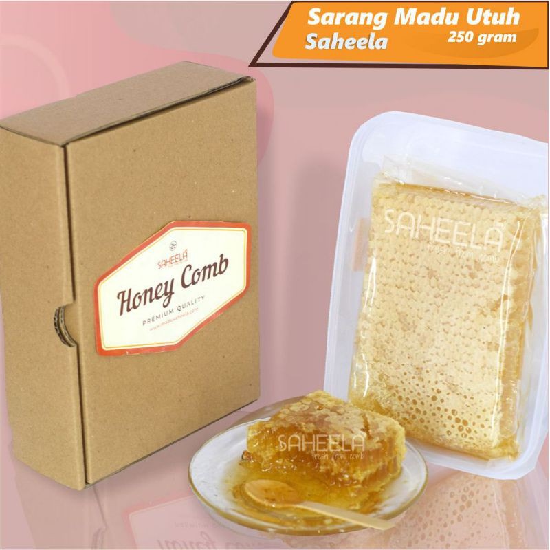 

Sarang Madu Murni Saheela 250 gram