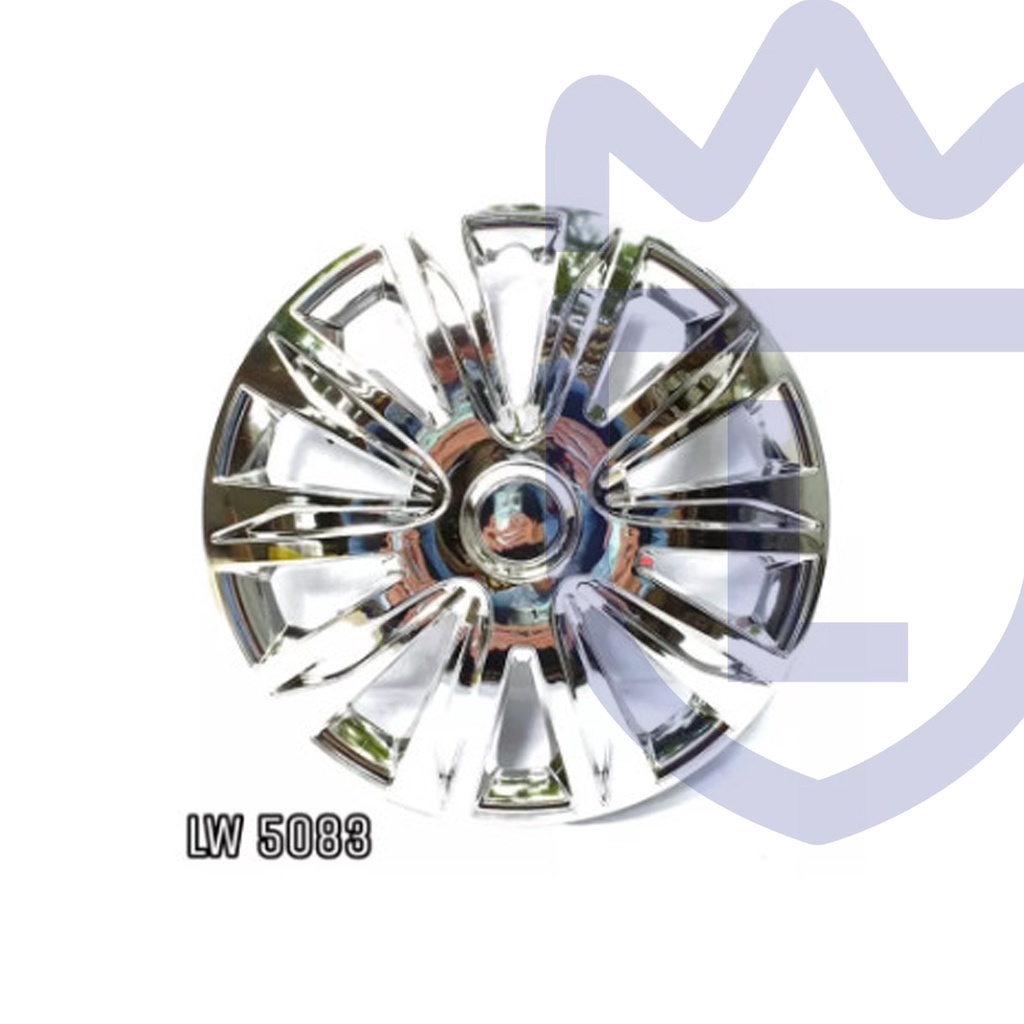 COVER VELG SPORT WHEEL DOP RODA LOWIN DESIGN 5083 C CHROME - 14 INCI - 1 SET 4PCS