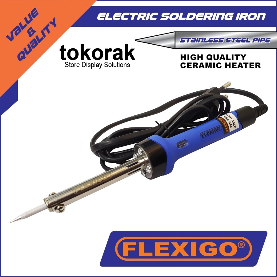 SOLDER LISTRIK 40 WATT FLEXIGO - SOLDERING IRON - ALAT PATRI LAS