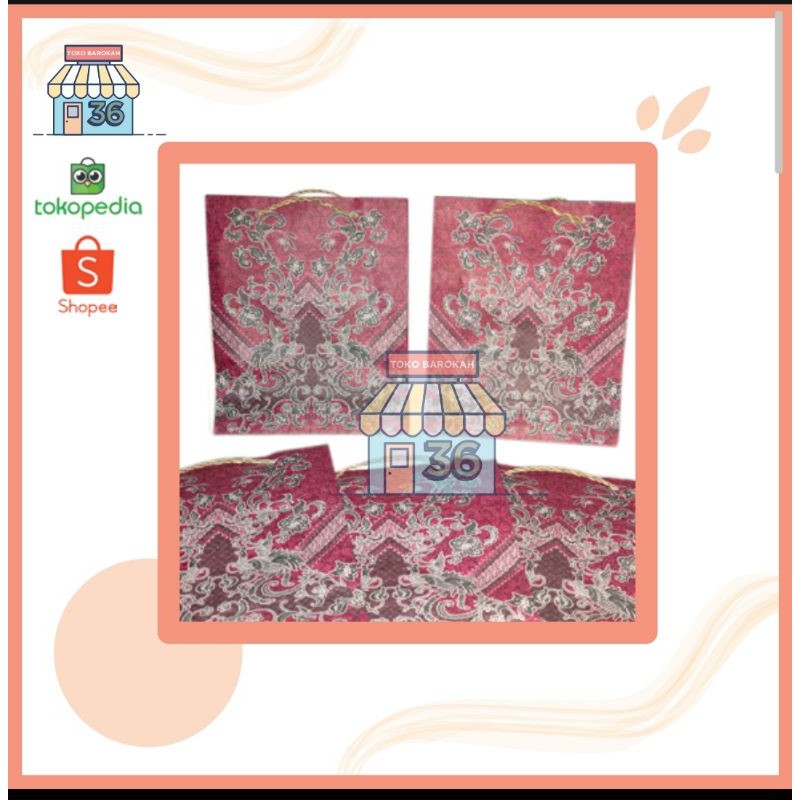 

TAS BATIK UKURAN SEDANG PAPER BAG MURAH!!!