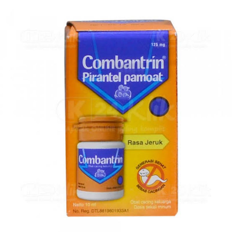 

Combantrin Sirup 10ml Rasa Jeruk