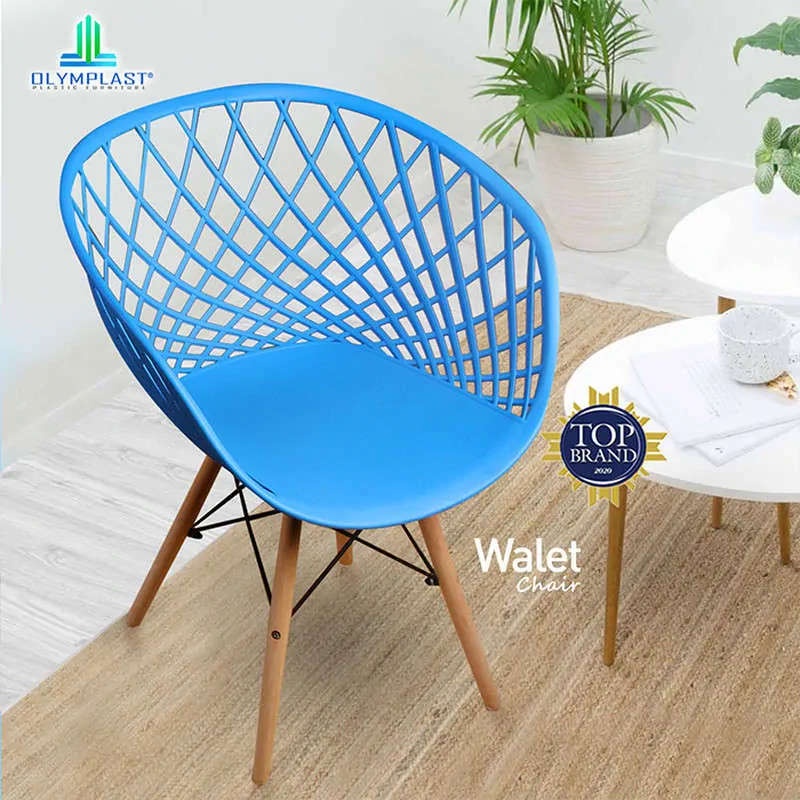 MORE Olymplast Kursi Plastik / Kursi Makan / Bangku / WALET CHAIR (2 Pcs)