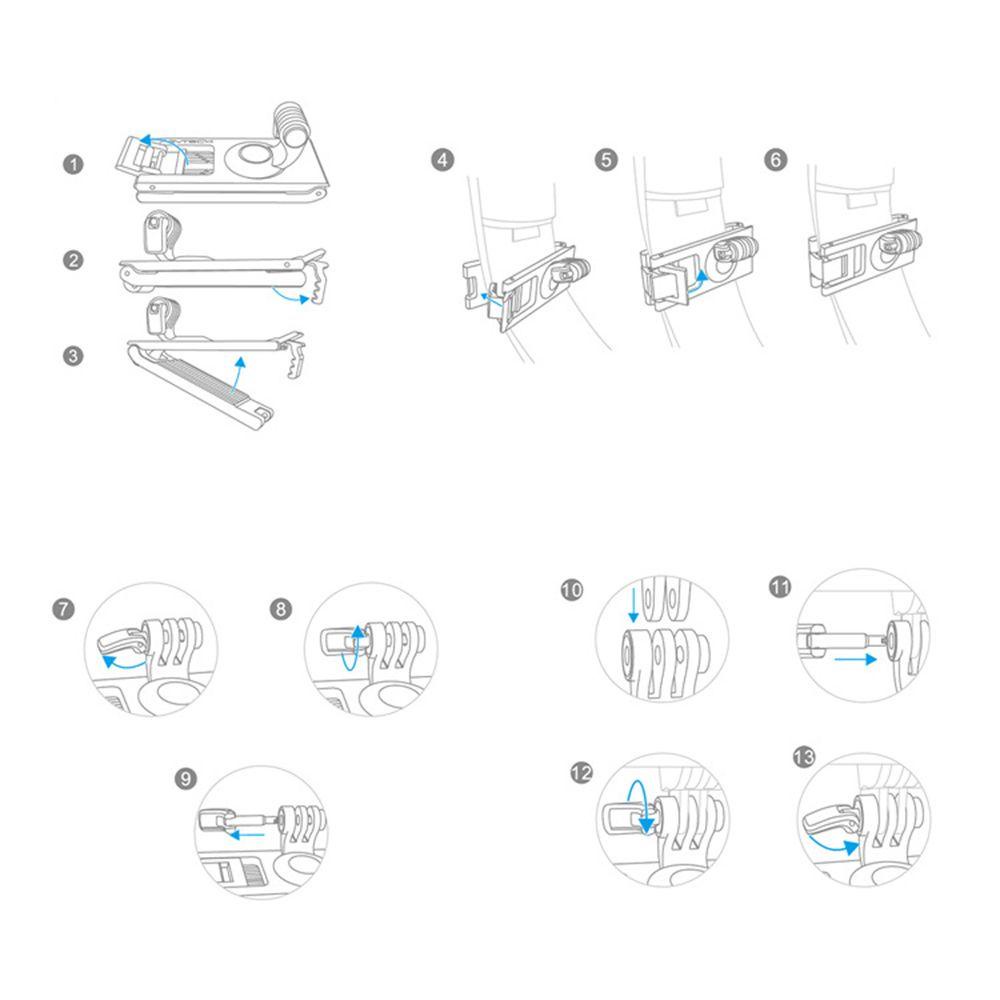 Preva For DJI Action2/Pocket2 Aksesoris Berkualitas Tinggi Action Camera Universal