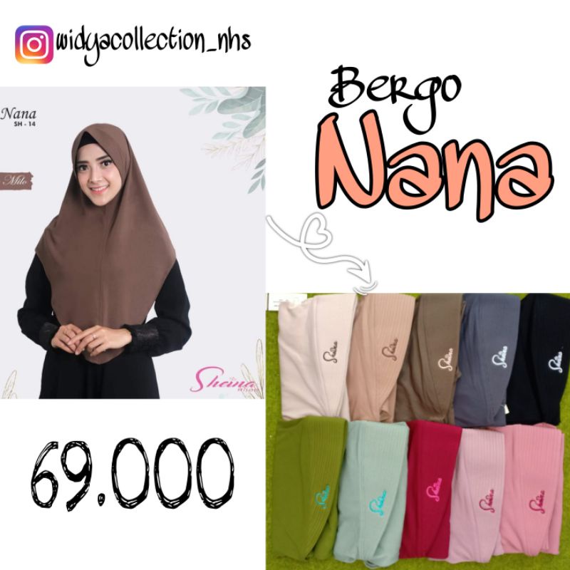 BERGO NANA ORIGINAL by SheinaHijab