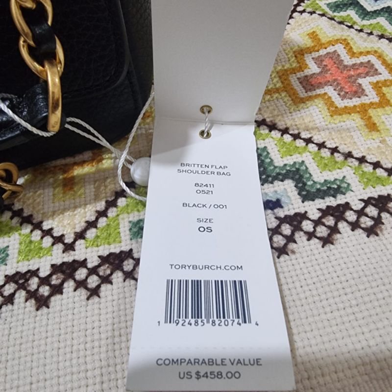 nwt TB britten flap shoulder